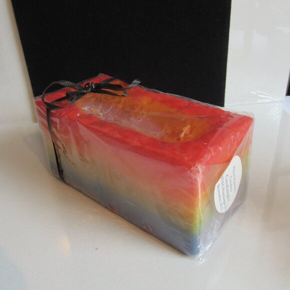 Share your Pride, Vancouver Skyline, LGBTQ, Pillar Candle, - Picture 2 of 3